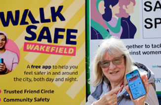 Maureen Cummings Walksafe App Wakefield Council