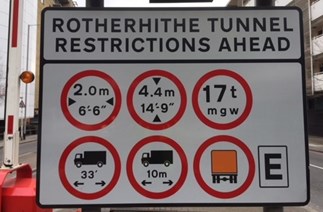 restrictions height road tfl sign data tunnel releases ukauthority agreement survey ordnance move comes which